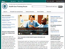 Tablet Screenshot of masshealthmtf.org